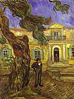 Vincent van Gogh Tree and Man painting